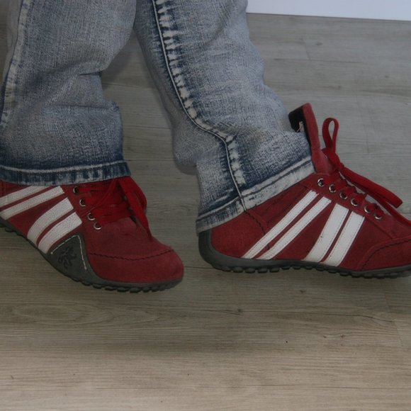 Cream Soda Suede Hi Top Sneakers - Picture 2 of 3